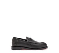 Christian Louboutin The Plato Leather Loafers - Black - 42 (IT42 / UK8)