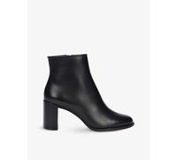 Christian Louboutin Womens Black Adoxa 70 Leather Heeled Boots Eur 37.5 / 4.5 Uk Women
