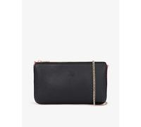 Christian Louboutin Womens Black/loubi/black Loubila Contrast-panel Leather Shoulder Bag