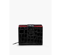 Christian Louboutin Womens Black Loubi54 Leather Wallet 1 Size