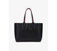 Christian Louboutin Womens Christian Louboutin Cabata Small Leather Tote Bag Black/Gun Metal 1 Size