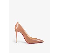Christian Louboutin Womens Christian Louboutin Kate 100 Patent-Leather Courts Nude 6248 Eur 40 / 7 UK Women