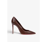 Christian Louboutin Womens Nude 8/lin 8 Kate 100 Leather Courts Eur 34.5 / 1.5 Uk Women