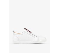 Christian Louboutin Womens White F.a.v Fique a Vontade Leather Trainers Eur 43.5 / 9.5 Uk Men