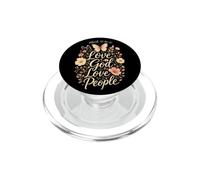 Christian Love God Love People Mark 12:30-31 Gift PopSockets PopGrip for MagSafe