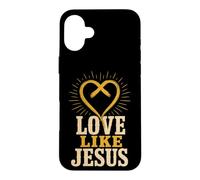 Christian Love Like Jesus Faith Gift Case for iPhone 16 Plus