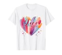 Christian Love Never Fails Bible Verse Heart T-Shirt