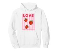 Christian Love Strawberries 1 Corinthians 16:14 Pullover Hoodie
