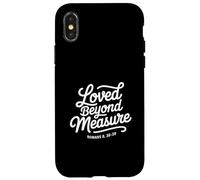 Christian Loved Beyond Measure Romans 8 38 39 Case for iPhone X/XS