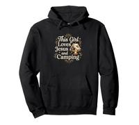 Christian Loves Jesus And Camping Camper Pullover Hoodie