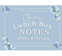 Christian Lunch Box Notes for Kids & Teens: 100 Bible Verses with Encouraging Messages, Jokes & Kindness Challenges (Hamptons style cover)