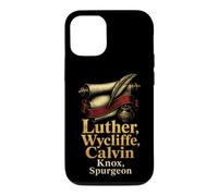 Christian Luther Wycliffe Calvin Knox Spurgeon Men Gift Case for iPhone 12/12 Pro