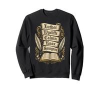 Christian Luther Wycliffe Calvin Knox Spurgeon Men Gift Sweatshirt