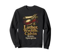 Christian Luther Wycliffe Calvin Knox Spurgeon Men Gift Sweatshirt