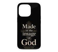 Christian Made In The Image Of God Faith Gift Case for iPhone 13 Pro