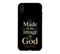 Christian Made In The Image Of God Faith Gift Case for iPhone XS Max