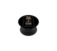 Christian Made In The Image Of God Faith Gift PopSockets Adhesive PopGrip