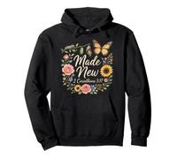 Christian Made New 2 Corinthians 5:17 Bible Verse Faith Gift Pullover Hoodie