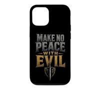 Christian Make No Peace With Evil Man Of God Gift Case for iPhone 12/12 Pro