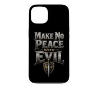 Christian Make No Peace With Evil Man Of God Gift Case for iPhone 13