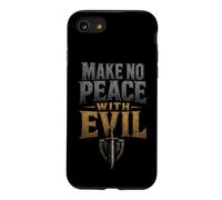 Christian Make No Peace With Evil Man Of God Gift Case for iPhone SE (2020) / 7/8