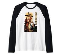 Christian Manga Anime Jesus Saves Fallen for Men Women Teens Raglan Baseball Tee