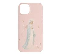 Christian Mary Prayer Faith Floral Case for iPhone 14 Plus