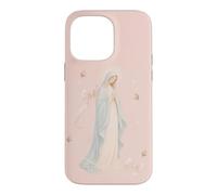 Christian Mary Prayer Faith Floral Case for iPhone 14 Pro Max