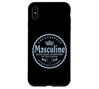 Christian Masculinity Excessively Masculine 1613 Stand Firm Case for iPhone XS Max
