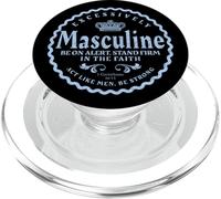 Christian Masculinity Excessively Masculine 1613 Stand Firm PopSockets PopGrip for MagSafe