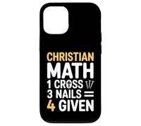 Christian Math One Cross Three Nails Four Given Case for iPhone 12/12 Pro