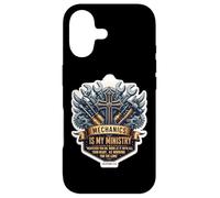 Christian Mechanic Mechanics Is My Ministry Bible Verse God Case for iPhone 17
