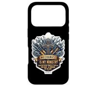 Christian Mechanic Mechanics Is My Ministry Bible Verse God Case for iPhone 17 Pro