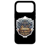 Christian Mechanic Mechanics Is My Ministry Bible Verse God Case for iPhone 17 Pro Max