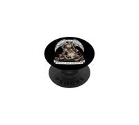 Christian Men Faith Warrior Templar Knight Defeat Darkness PopSockets Adhesive PopGrip