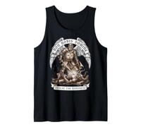 Christian Men Faith Warrior Templar Knight Defeat Darkness Tank Top