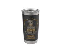Christian Men God Says I Am Handsome Gift Stainless Steel Insulated Tumbler
