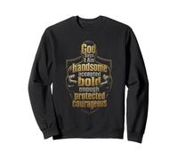 Christian Men God Says I Am Handsome Gift Sweatshirt