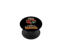 Christian Men I Don't Follow Y'all Way I Follow Yahweh Gift PopSockets Adhesive PopGrip