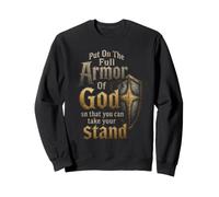Christian Men Put On The Full Armor Of God Gift Sweatshirt