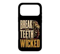 Christian Men Roaring Lion Break The Teeth Of The Wicked Case for iPhone 17 Pro Max