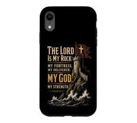 Christian Men The Lord Is My Rock My Fortress Psalm 18:2 Case for iPhone XR
