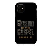 Christian Men Unashamed Of The Gospel Romans 1:16 Faith Gift Case for iPhone 11