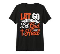 Christian Mental Health Depression Religious Jesus Christ Premium T-Shirt