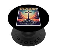 Christian Mental Health Is My Ministry Professional Jesus PopSockets Adhesive PopGrip