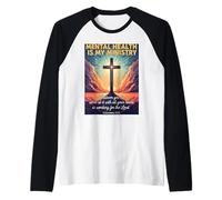 Christian Mental Health is My Ministry Professional Jesus Raglan Baseball Tee