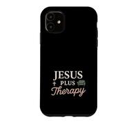 Christian Mental Health Jesus Therapy Bible Boundaries Case for iPhone 11