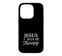 Christian Mental Health Jesus Therapy Bible Boundaries Case for iPhone 14 Pro