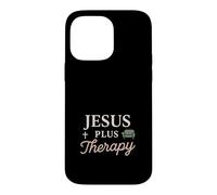 Christian Mental Health Jesus Therapy Bible Boundaries Case for iPhone 14 Pro Max