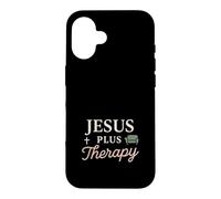 Christian Mental Health Jesus Therapy Bible Boundaries Case for iPhone 16